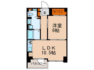 コンフォリア市谷薬王寺の物件間取画像